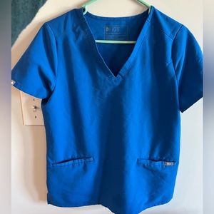 Figs S 3 pocket scrub top